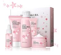 Skincare Gift Set for Teenage Girls - Skin Care Sets & Kits - Womens Gift Sets with Cleanser-Toner-Face Cream-Face Serum-Eye Cream - Gift Set for Her - Hydrating&Refreshing Skin (5PCS)