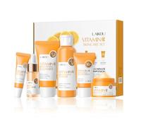 Skincare Gifts Set for Teenage Girls - Vitamin C Skin Care Sets & kits - Anti-Aging Gift Sets for Women,Pamper Gifts for Her,Facial Kits,Cleanser Toner Moisturiser set(6PCS)