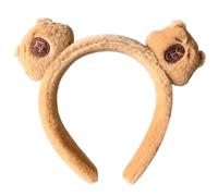 Skincare Headband, Plush Headband, Capybara Style Cute Animal Headbands for Washing Face Elastic Soft Hair Accessory for Women Girls, Style2