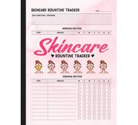 Skincare Routine Tracker: Morning & Evening Beauty Planner | Skincare Logbook to Record Your Daily Rituals