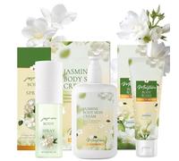 Skincare Set Skin Care for Teenage Girls Gift Set - Skin Care Sets & Kits - Jasmine Essence Body Wash,Body Cream,Spray Sets&Kits for All Skin Types - Mother's Day gift (3pcs)