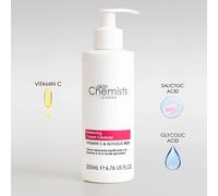 skinChemists Women's Balancing Vitamin C & Glycolic Acid Cream Cleanser 200ml in White skinChemists White