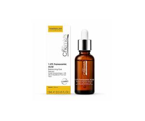 skinChemists professional Women's 1.5% Tranexamic Acid Balancing Anti-Ageing Eye Serum 15ml for Fine Lines, Wrinkles, Puffiness in White