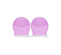 skinChemists professional Women's Cleanse-A-Sonic Ultra Purple x 2 Duo Pack in White skinChemists professional White