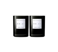 skinChemists professional Women's No.41 Vanilla & Wood Candle 200g x 2 Duo Pack in White skinChemists professional White