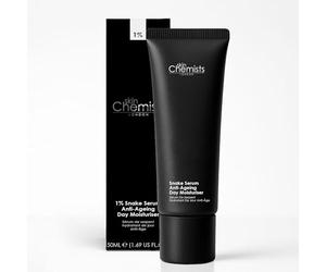 skinChemists Snake Serum Anti-Ageing Day Moisturiser 50ml | Peptide Coconut Oil Hydrating Face Cream for Fine Lines and Wrinkles | Smooth and Firm Daily Skincare