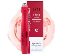 Skincyclopedia 0,3% Retinol Eye Roller for Dark Circles and Puffiness - Anti-Aging Eye Serum with Retinol, Squalane, Hyaluronic Acid, and Aloe Vera, 15ml