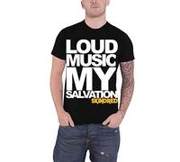 Skindred T Shirt Loud Music Band Logo Official Mens Black XL
