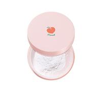 SKINFOOD Peach Cotton Multi Finish Powder 5g - Korean Peach Extract & Calamin Sebum Control Face Powder - Silky Setting Powder - Setting Powder for Oily Skin - Sweet Peach Scent for Soft Skin