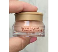 SKINFOOD Salmon Darkcircle Concealer Cream, No. 2 Salmon Beige, Eye Concealer with PDRN