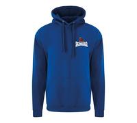 Skinhead Docs Boots Embroidered Hoodie - British Skin Head Hooded Sweatshirt Embroidery (UK, Alpha, 3XL, Regular, Regular, Royal)
