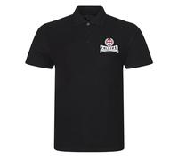 Skinhead Embroidered Mens Polo Shirt British Skin Head Embroidery (UK, Alpha, 3XL, Regular, Regular, Black)