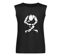 Skinhead Hardcore Punk Rock Oi Unisex Sleeveless T-Shirt Vests Top Black Mens Tank Tee L