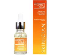 SKINICIAN Vitamin C Elixir Anti-Wrinkle Serum, 15ml | Brightens face and reduces age spots & fine lines. Collagen-boosting serum with Avocado Oil.