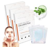 Skinifyx Hydrolyzed Collagen Patches,Highprime Collagen Film Face Mask,Korean Soluble Collagen Film, Skinifyx Collagen Patches,Hydrolyzed Collagen Patches Neck,Nano Soluble Collagen Film (3 Box)