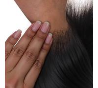 SKINLIKE Real Frontal HD Lace 13x4 Ear to Ear Lace Frontal 12 Inch Body Wave 0.1mm Ultra-thin HD Lace Closure Pre Plucked Hairline Human Hair Bleached Single Knots Natural Color