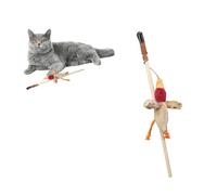 Ethical Pet Spot Skinneeez Assorted Forest Creature Wand with Catnip - Pack of 3