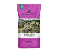 Skinner’s Field & Trial Lamb & Rice - Complete Dry Adult Dog Food, For Active and Energetic Dogs, Sensitive, 15kg