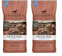 Skinners Field & Trial Working 23, 2.5kg, Complete Dry Adult Dog Food, For Active Dogs, with Beef (Pack of 2)