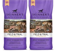 Skinners Field & Trial, Working 30, Complete Dry Adult Dog Food, For Active Working Dogs, (30% Protein) 2.5kg (Pack of 2)