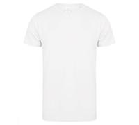 Skinni Fit Men Mens Feel Good Stretch V-neck Short Sleeve T-Shirt/Top RW4428