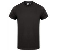Skinni Fit Men's Men Feel Good Stretch V-neck Short Sleeve T-Shirt in Black | Size: Medium Skinni Fit Black M