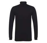 Skinni Fit Men's Feel Good Roll Neck Long Sleeve Top in Black | Size: XL Skinni Fit Black XL