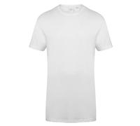 SKINNI FIT Mens Longline T-Shirt Short Sleeve Extra Long Length Drop Hem Top