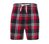 Skinni Fit Mens Tartan Lounge Shorts RW7322