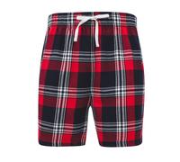 Skinni Fit Mens Tartan Lounge Shorts RW7322