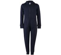 Skinni Fit Skinnifit Minni Zip Up All-In-One in Navy | Size: 5-6 Years Skinni Fit Navy 5-6 Years