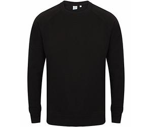 Skinni Fit Unisex Slim Fit Sweatshirt (M) (Black)