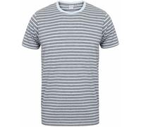 Skinni Fit Men's Striped Short Sleeve T-Shirt in White | Size: 2XS Skinni Fit White 2XS