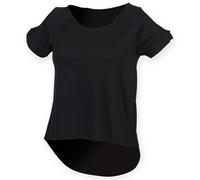 Skinni Fit Womens/Ladies Drop Tail T-Shirt / N/A N/A PC7089