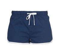Skinni Fit Women's Retro Shorts in Navy | Size: 12 Skinni Fit Navy 12