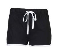 Skinni Fit Women's Retro Shorts in Black | Size: 14 Skinni Fit Black 14