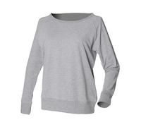 Skinni Fit Womens/Ladies Slounge Heather Sweatshirt / N/A N/A PC6887