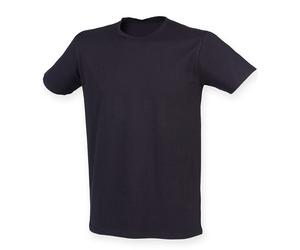 SkinniFit Men Feel Good Cotton/Elastane Stretch Short Sleeve Tee T-Shirt