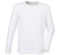 Skinnifit Feel Good Long Sleeved Stretch T-Shirt Skinni Fit White S