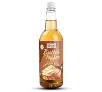 Skinny Barista Butter Toffee Coffee Syrup Zero Calorie 1L - Sugar Free Syrup For Coffee, Tea, Hot Chocolate, Shakes & Desserts - Vegan-Friendly, Gluten-Free & Fat-Free