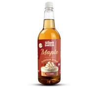 Skinny Barista Maple Coffee Syrup Zero Calorie 1L - Sugar Free Syrup For Coffee, Tea, Hot Chocolate, Shakes & Desserts - Vegan-Friendly, Gluten-Free & Fat-Free