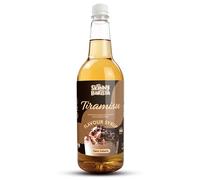 Skinny Barista Tiramisu Syrup Zero Calorie 1L - Sugar Free Syrup For Coffee, Tea, Hot Chocolate, Shakes & Desserts - Vegan-Friendly, Gluten-Free & Fat-Free