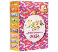 Skinny Bars Advent Calendar 468g With thank you sticker - 24 Days Chocolate Bars Assortment, Christmas Countdown