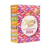 Skinny Bars Advent Calendar 468g With thank you sticker - 24 Days Chocolate Bars Assortment, Christmas Countdown