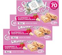 Skinny Crunch Light Raspberry & White Choc Bundle (3 Pack) - By Oerich Gift