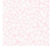 Skinny Dip Pink Floral Mica Effect Embossed Wallpaper