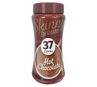 Skinny Dream Hot Milk Chocolate Powder 220g Pack of 1 Instant Drink Low 36 Calories Sugar Sweetener Cocoa Flavour Beverage with Welari Thank You Card | (1pack) (220kg)
