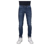 Skinny Fit Five-Pocket Low-Rise Jeans W35