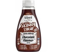 Skinny Food Co Chocolate Syrup 425ml - Sugar Free Zero Calorie Syrup | Zero calorie syrup for pancakes, porridge, yoghurt, ice cream and baking. Vegan, Gluten-free, Keto & Paleo Friendly Syrup