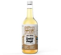Skinny Food Co Cookie Dough Syrup Zero Calorie 1L - Sugar Free Coffee Syrup | Zero calorie syrup for coffee, tea, hot chocolate, protein drinks, desserts and baking. Vegan, gluten-free and fat-free.